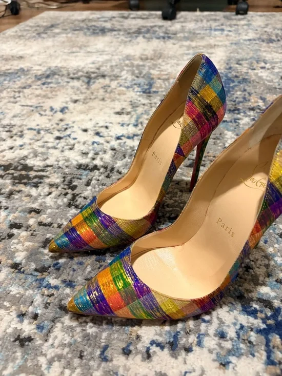Christian Louboutin, Size  37, Multi color, So Kates - Picture 4 of 5